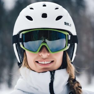 Ski helmet for women