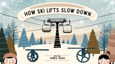 How Ski Lifts Slow Down (With Two Simple Trick)